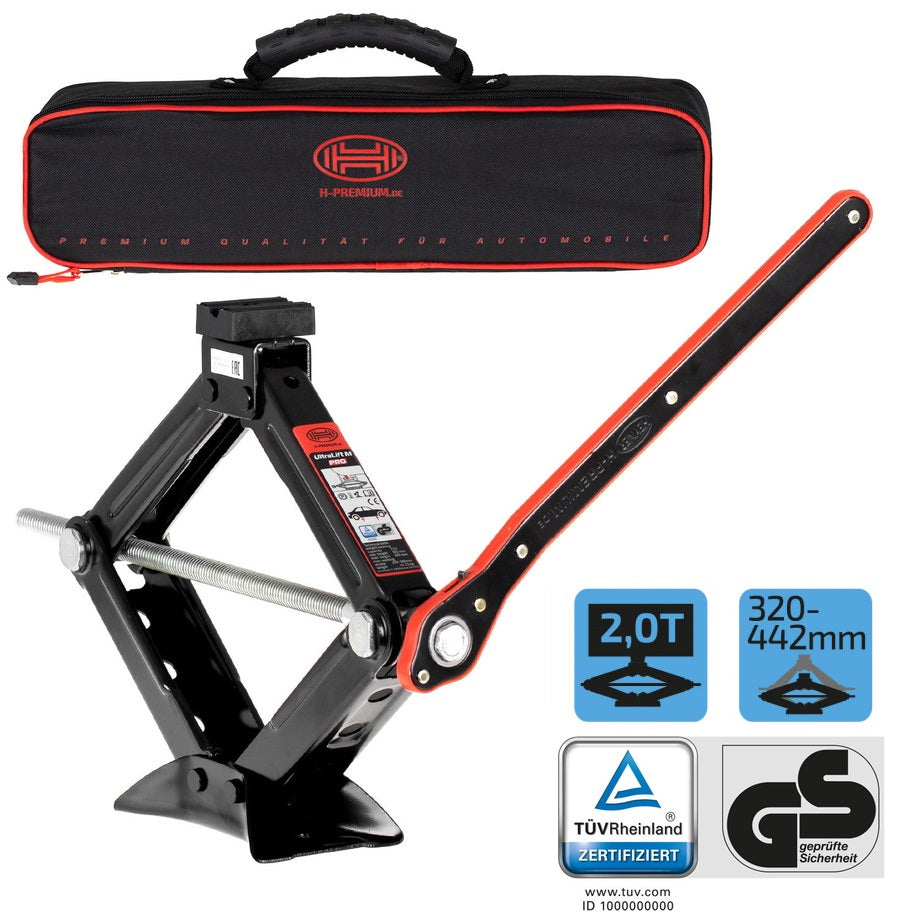 Premium Scissor Jack "Black Edition" - Size: 2T